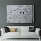 Stop on White - Canvas Art Print