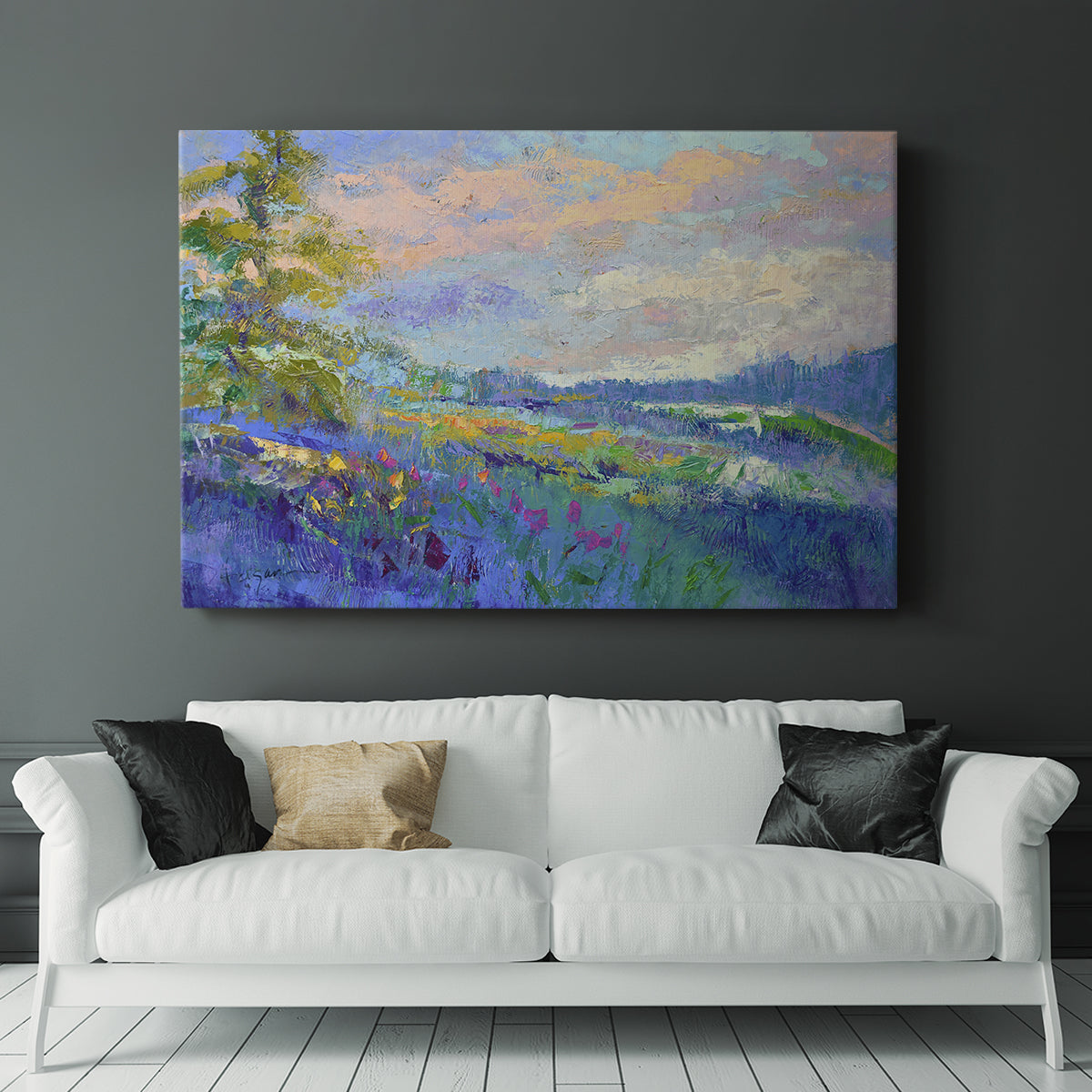 On a Happy Day - Canvas Art Print