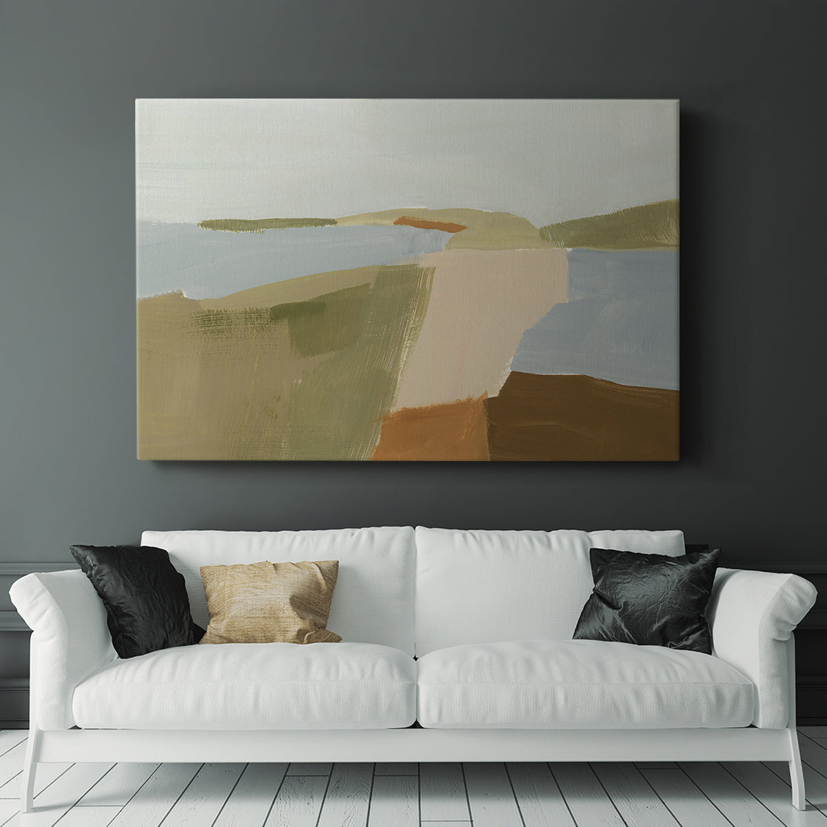 Stacked Landscape II - Canvas Art Print