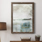 Summer Teal II - Premium Canvas Framed in Barnwood - Ready to Hang