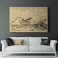 Hatched Horizon II - Canvas Art Print