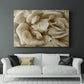 Neutral Wall Flower II - Canvas Art Print
