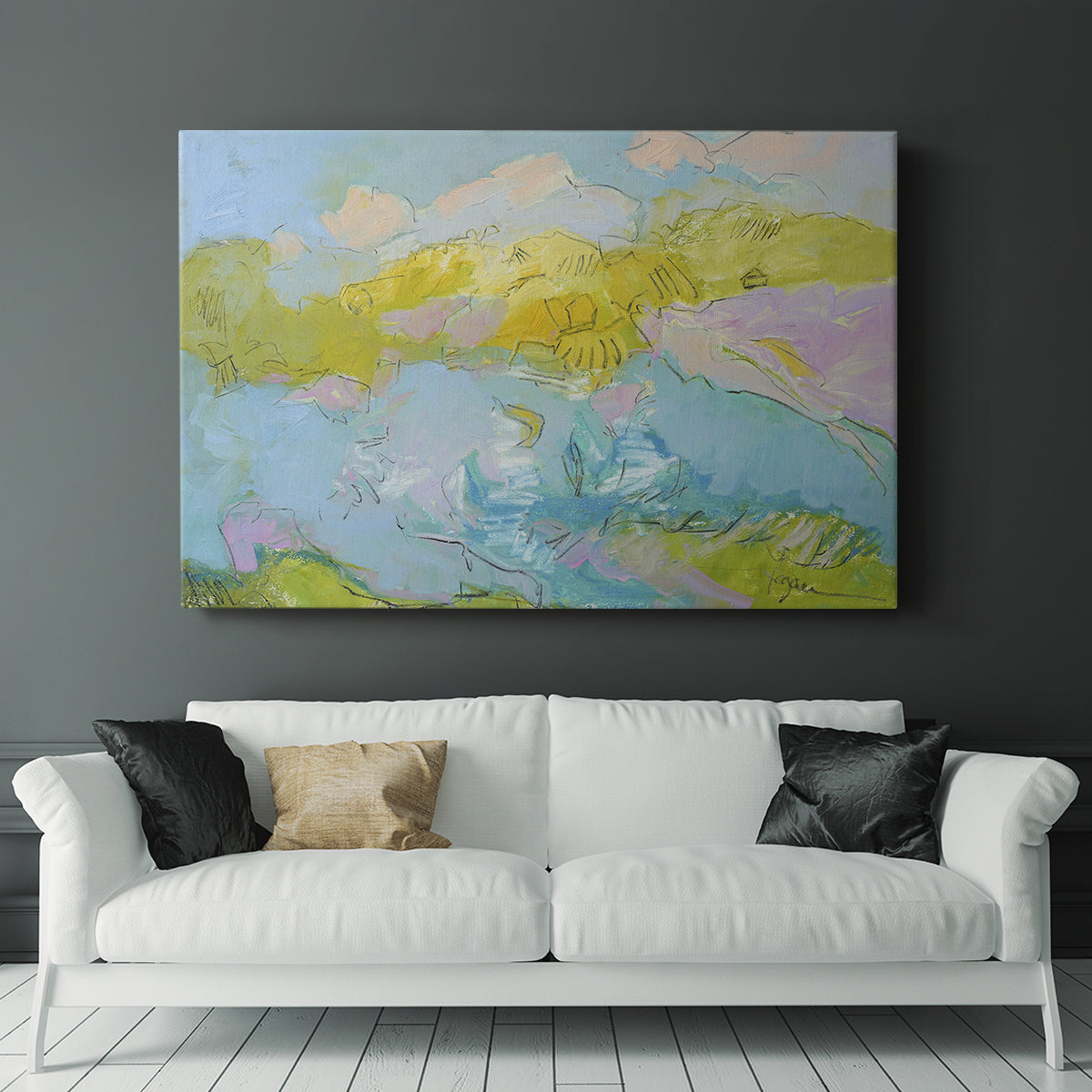 Learning to Fly - Canvas Art Print