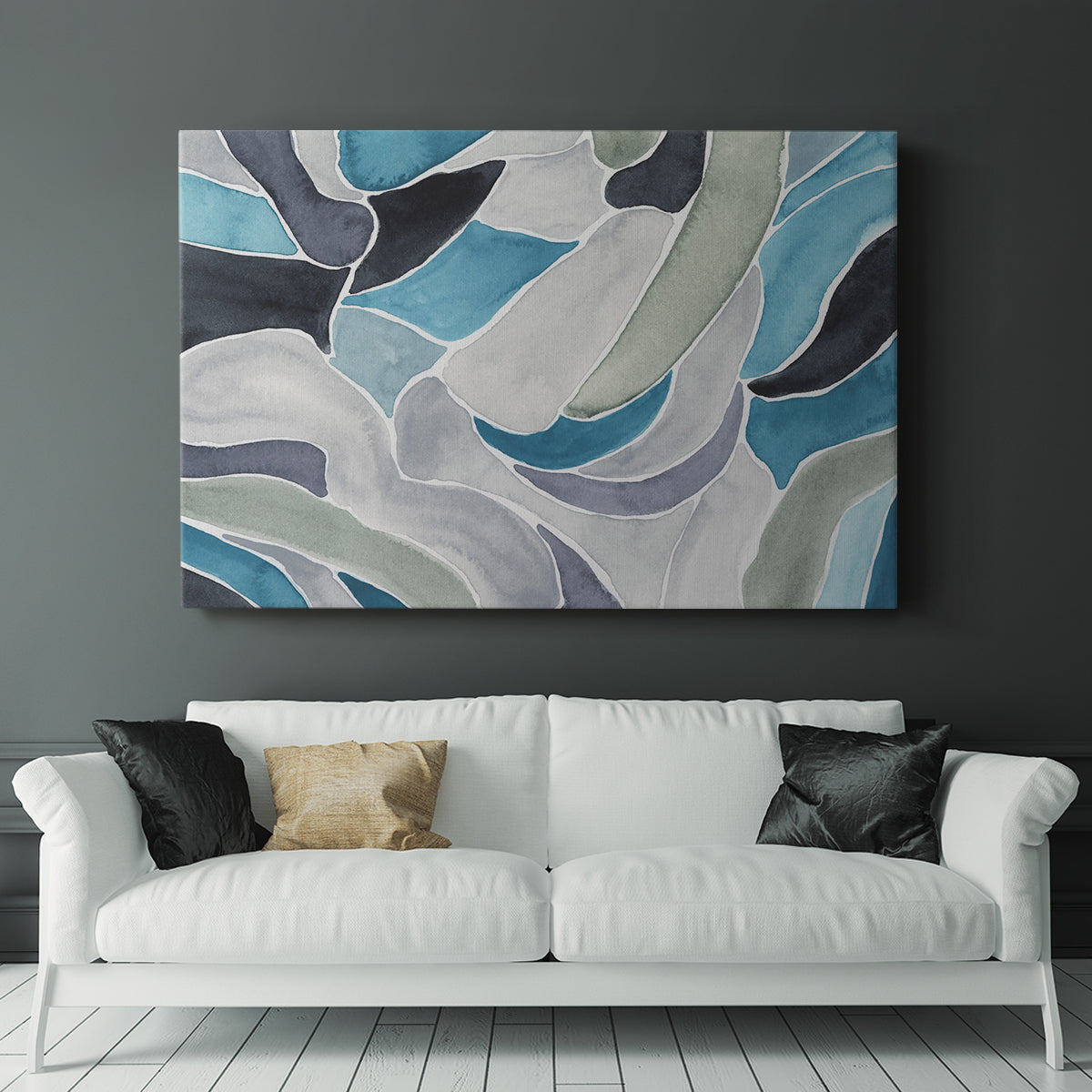 Subtle Billows I - Canvas Art Print