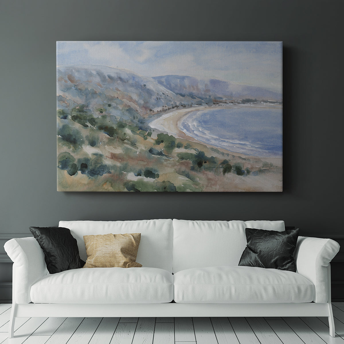 Coastal Mist II - Canvas Art Print