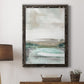 Summer Teal I - Premium Canvas Framed in Barnwood - Ready to Hang