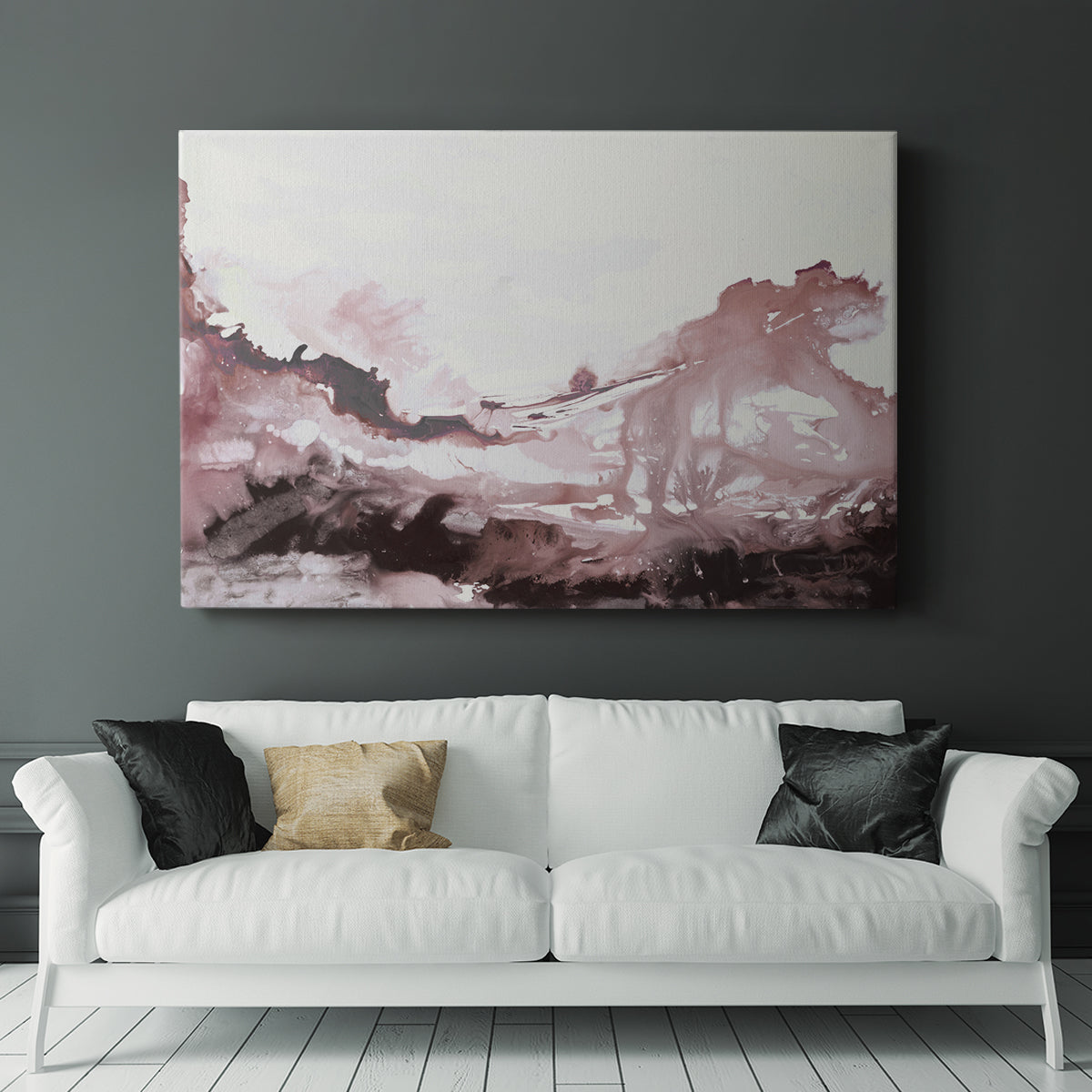 Pink Scenery - Canvas Art Print
