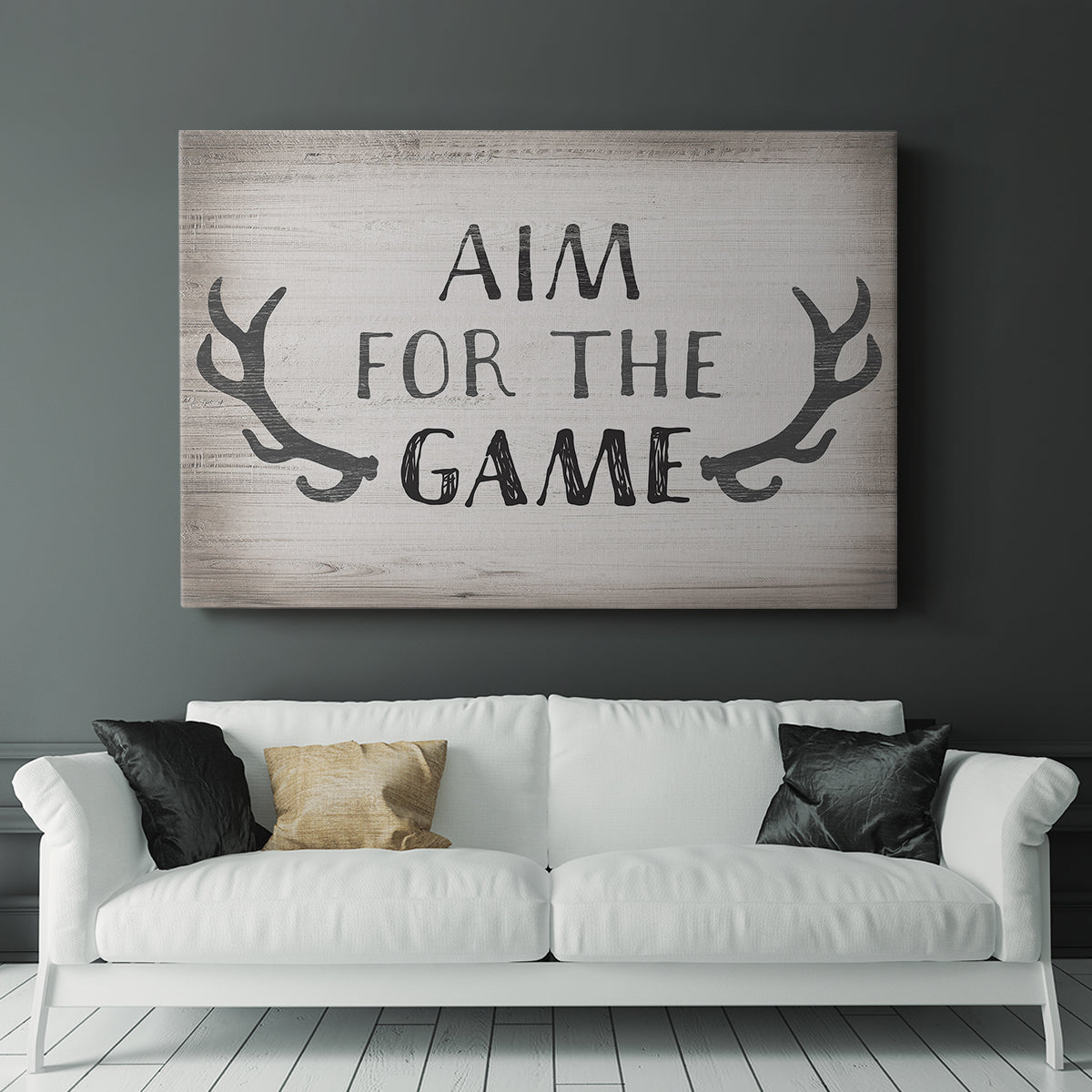 Aim Game - Canvas Art Print