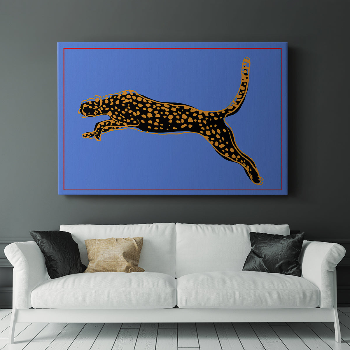 The Wild Leopard I - Canvas Art Print