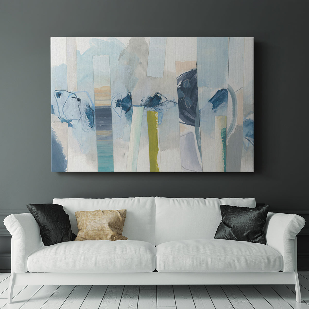 Liquid Strata I - Canvas Art Print