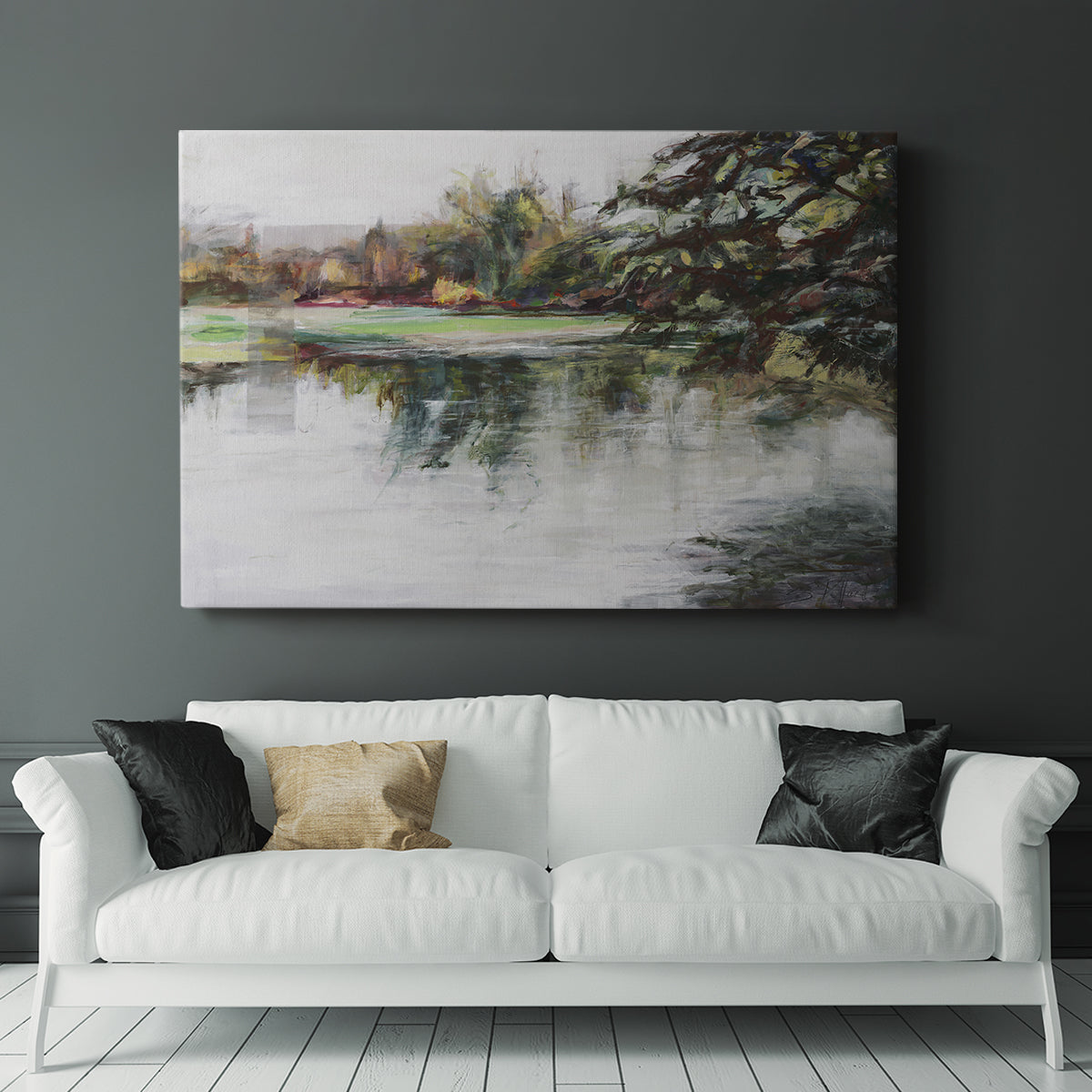 Upon Reflection - Canvas Art Print
