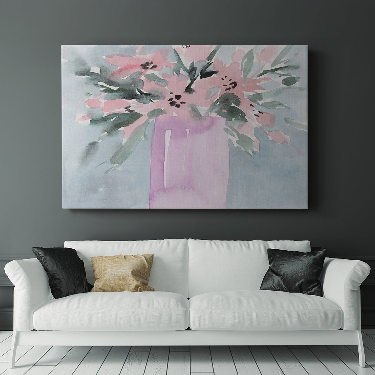 Broken Flowers I - Canvas Art Print