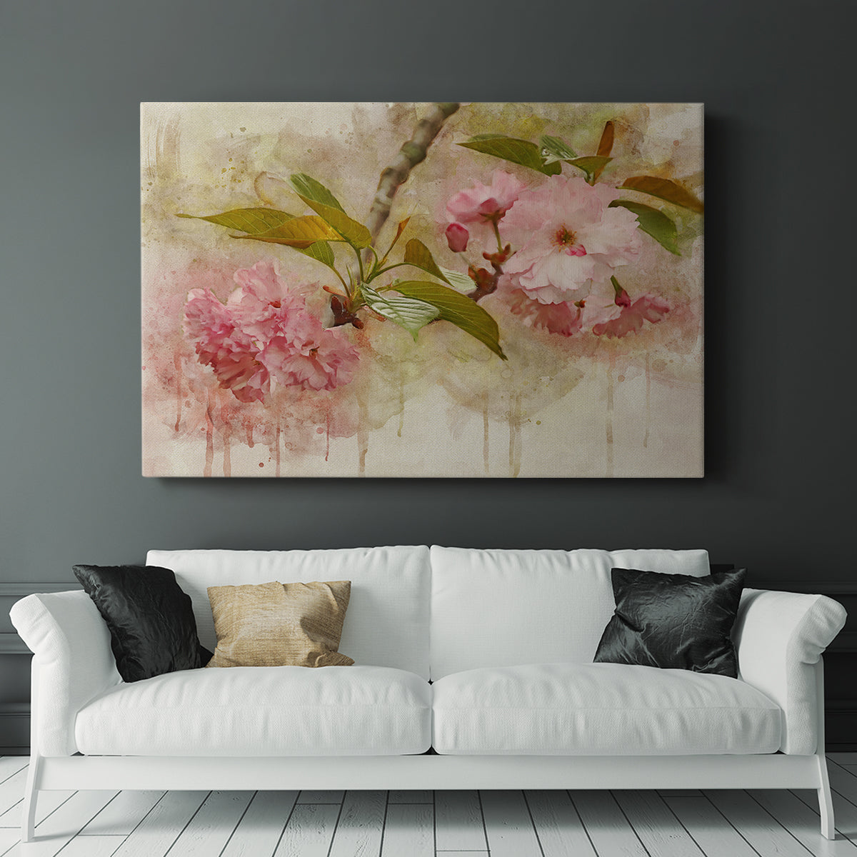 Blossom Elegance II - Canvas Art Print