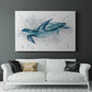 Blue Turtle II - Canvas Art Print