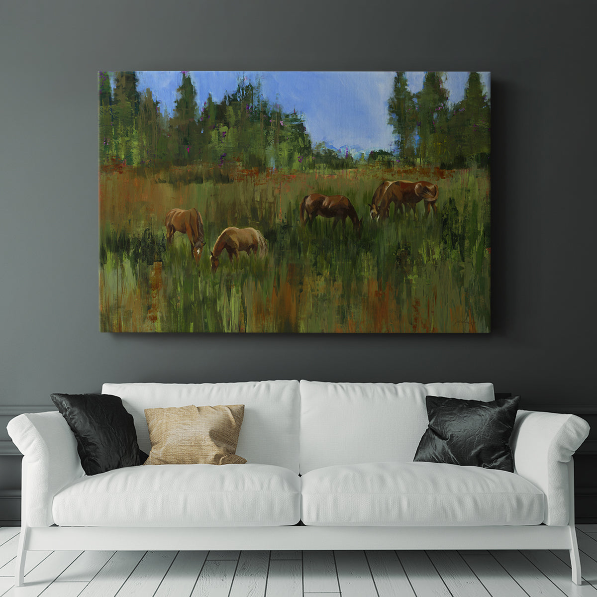 The Grass Is Always Greener - Canvas Art Print
