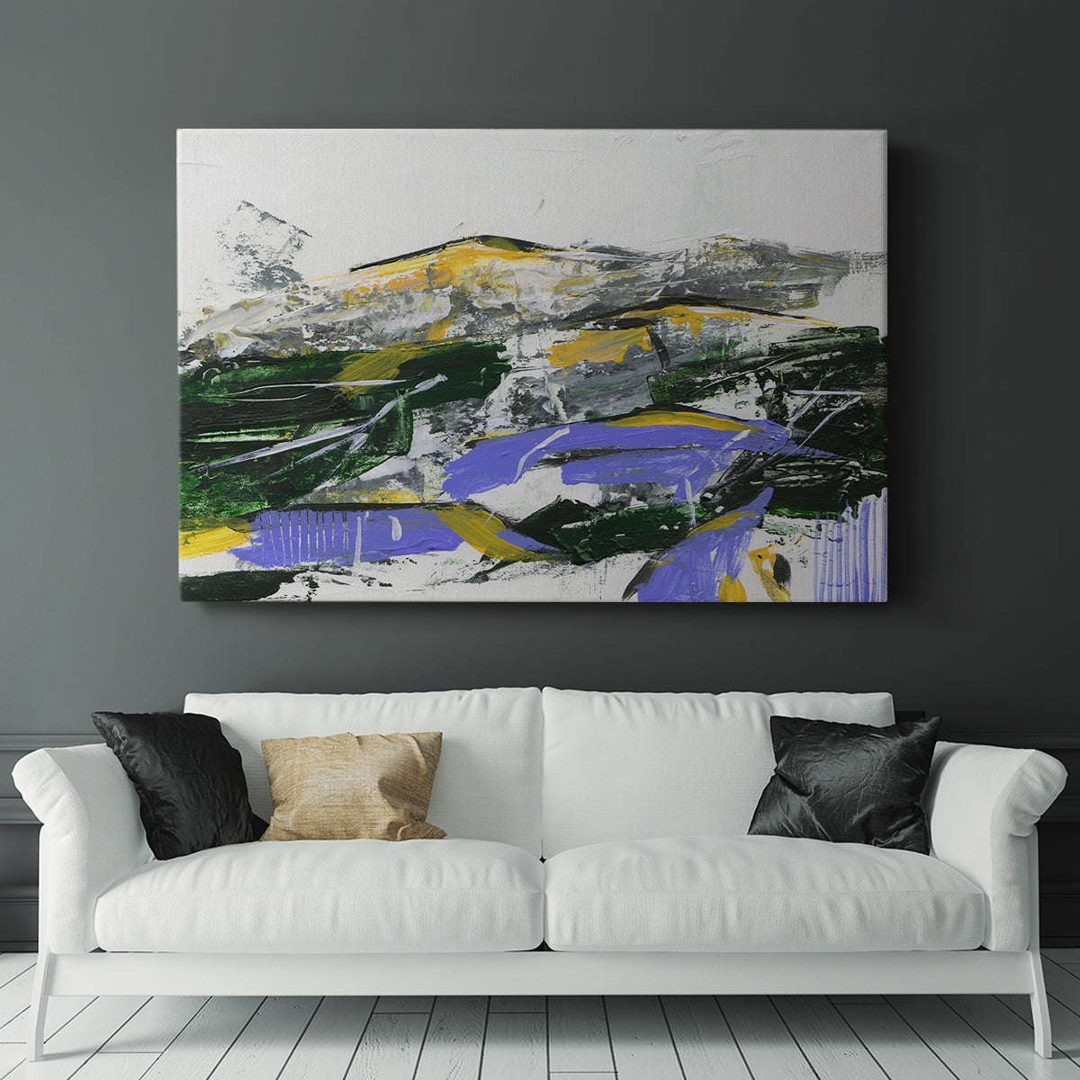 Silent Mountain II - Canvas Art Print
