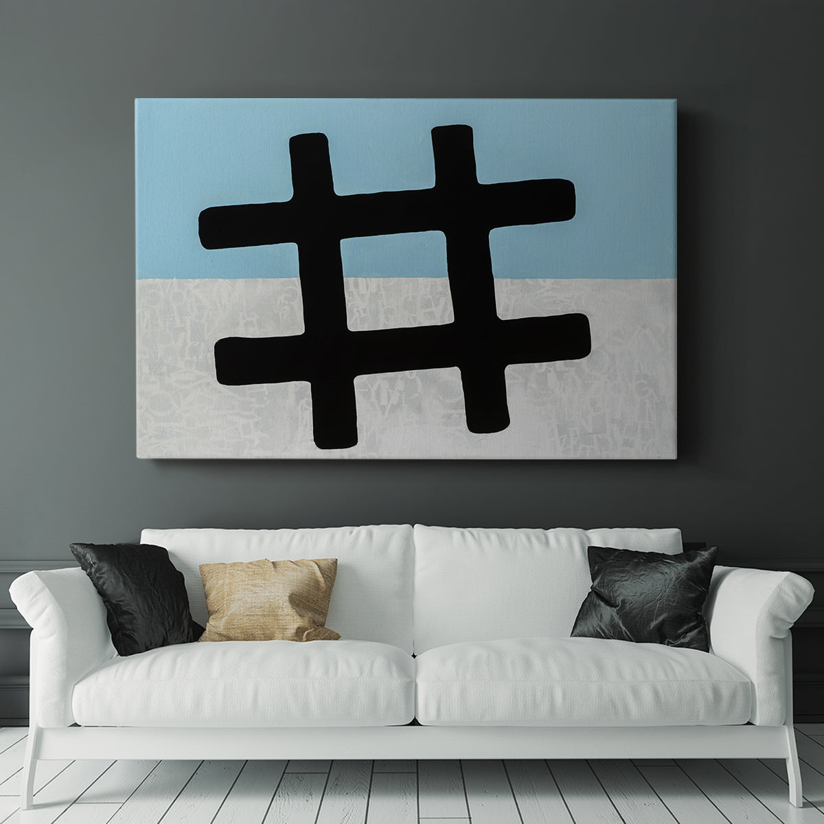Hashtag - Canvas Art Print