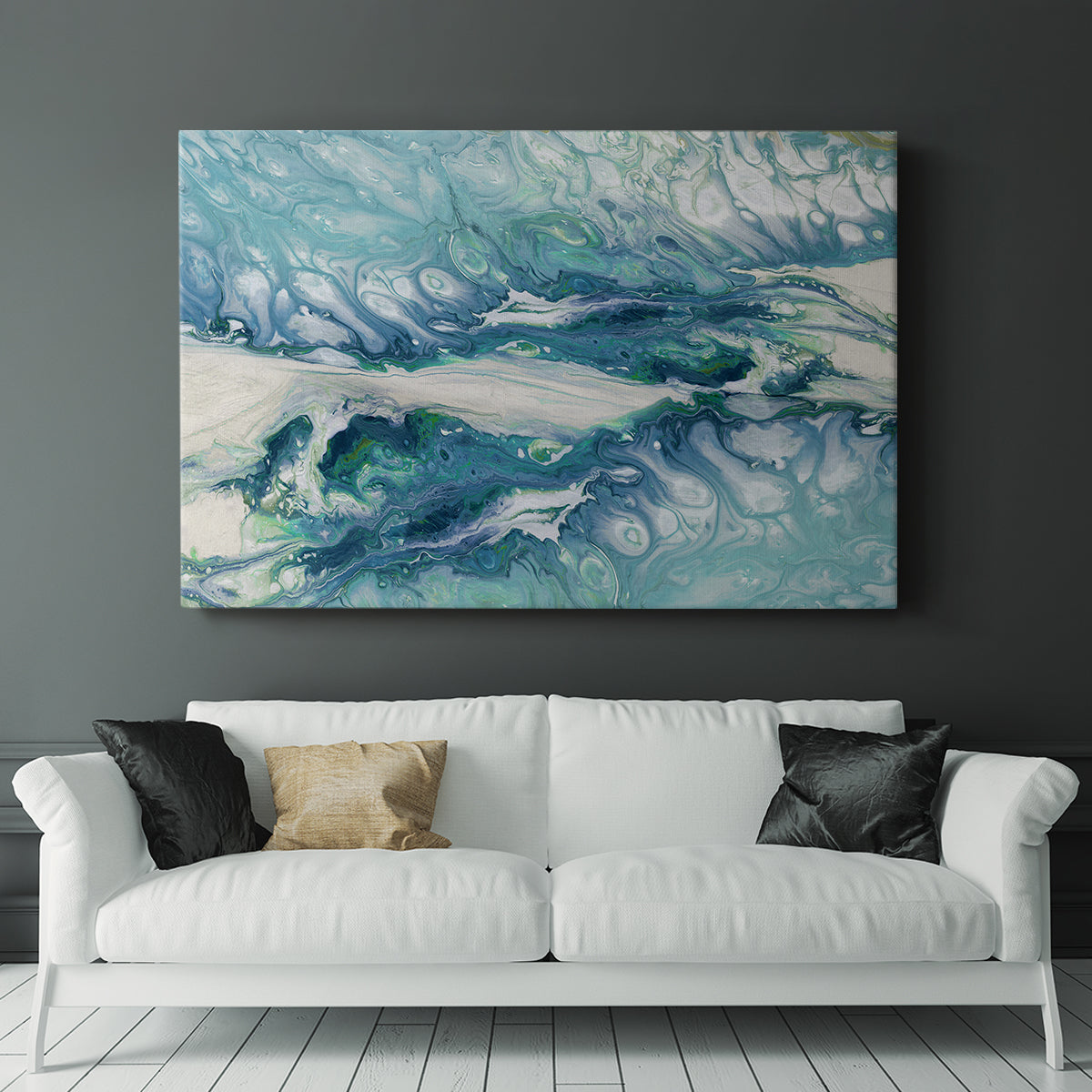 Marble Montage - Canvas Art Print