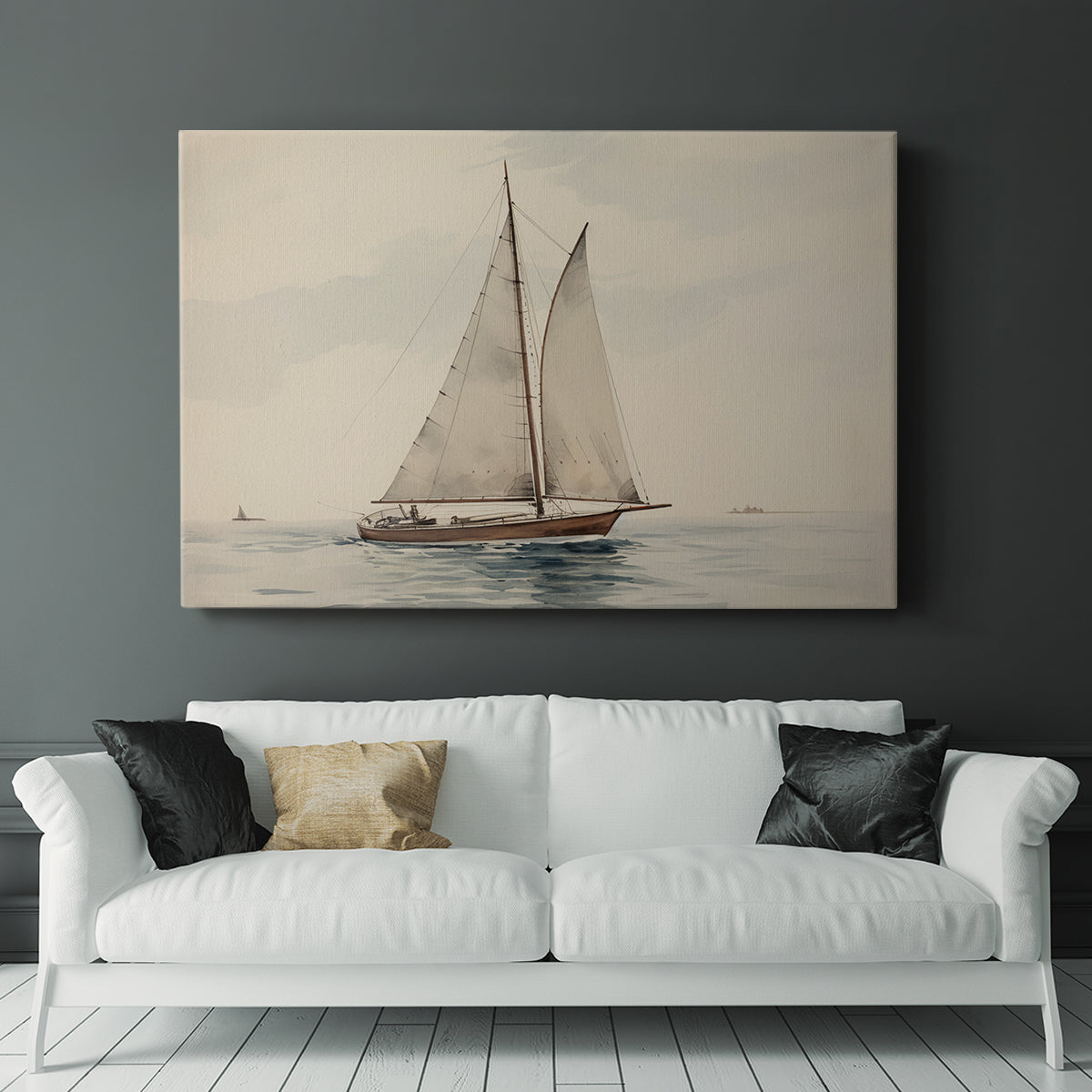 Vintage Nautical I - Canvas Art Print