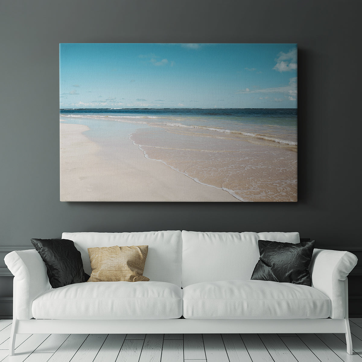 Sugar Sand Beach - Canvas Art Print