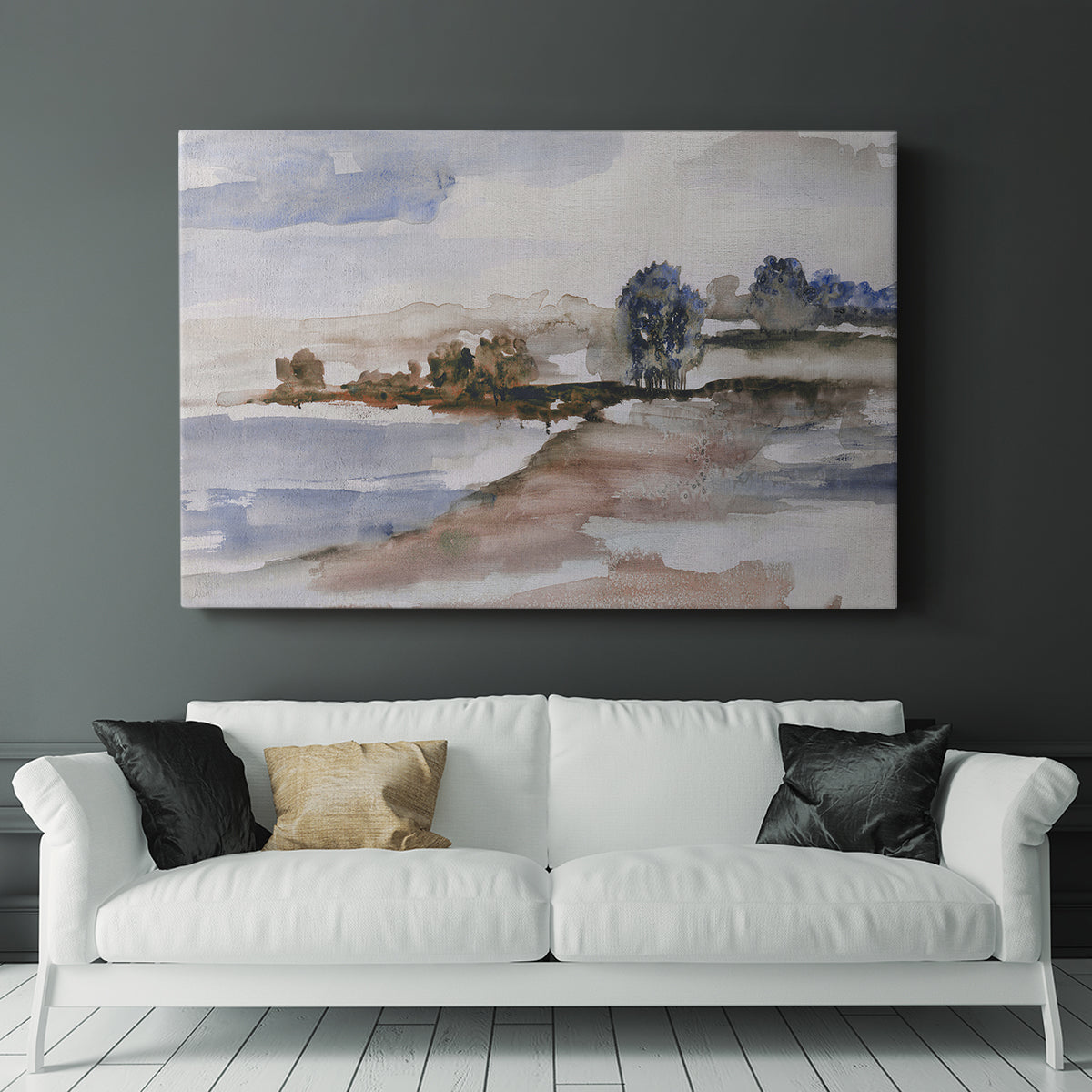 Mountain Cove - Canvas Art Print