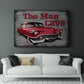 The Man Cave - Canvas Art Print