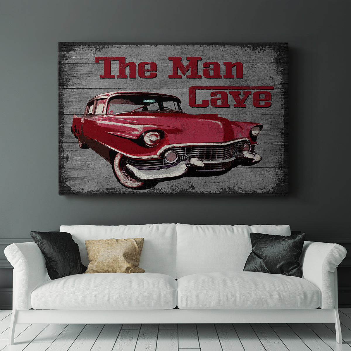 The Man Cave - Canvas Art Print