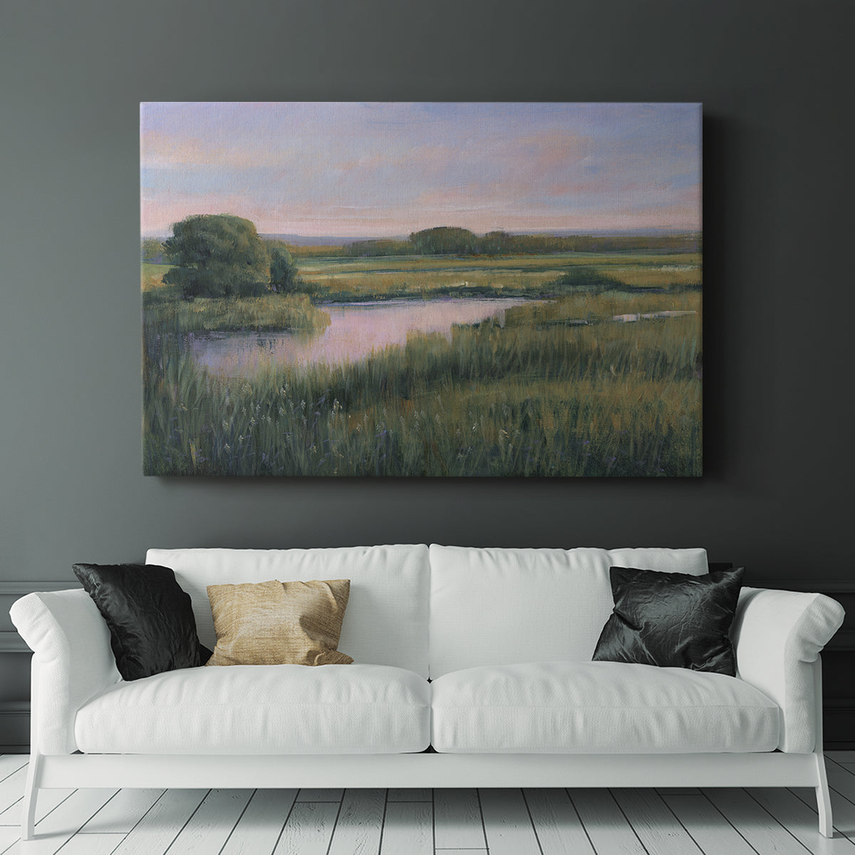 Spring Marsh I - Canvas Art Print