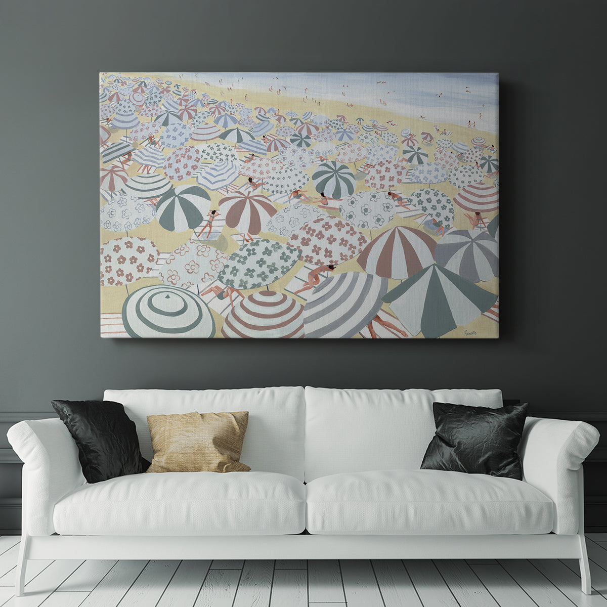 Subtle Beach - Canvas Art Print