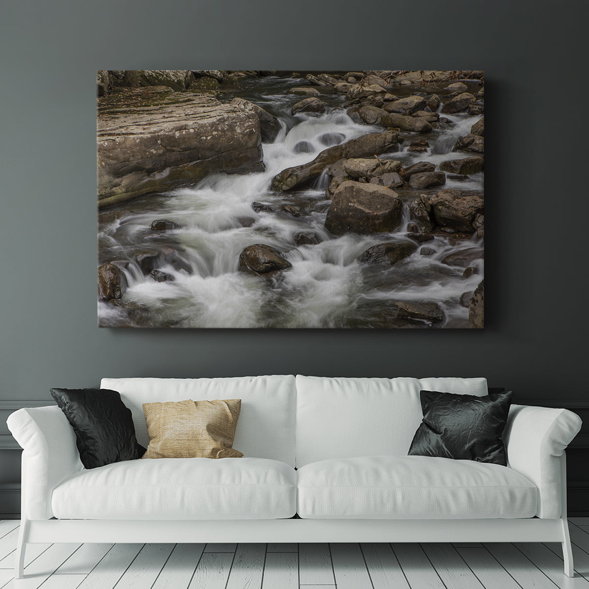 Rushing Calm - Canvas Art Print