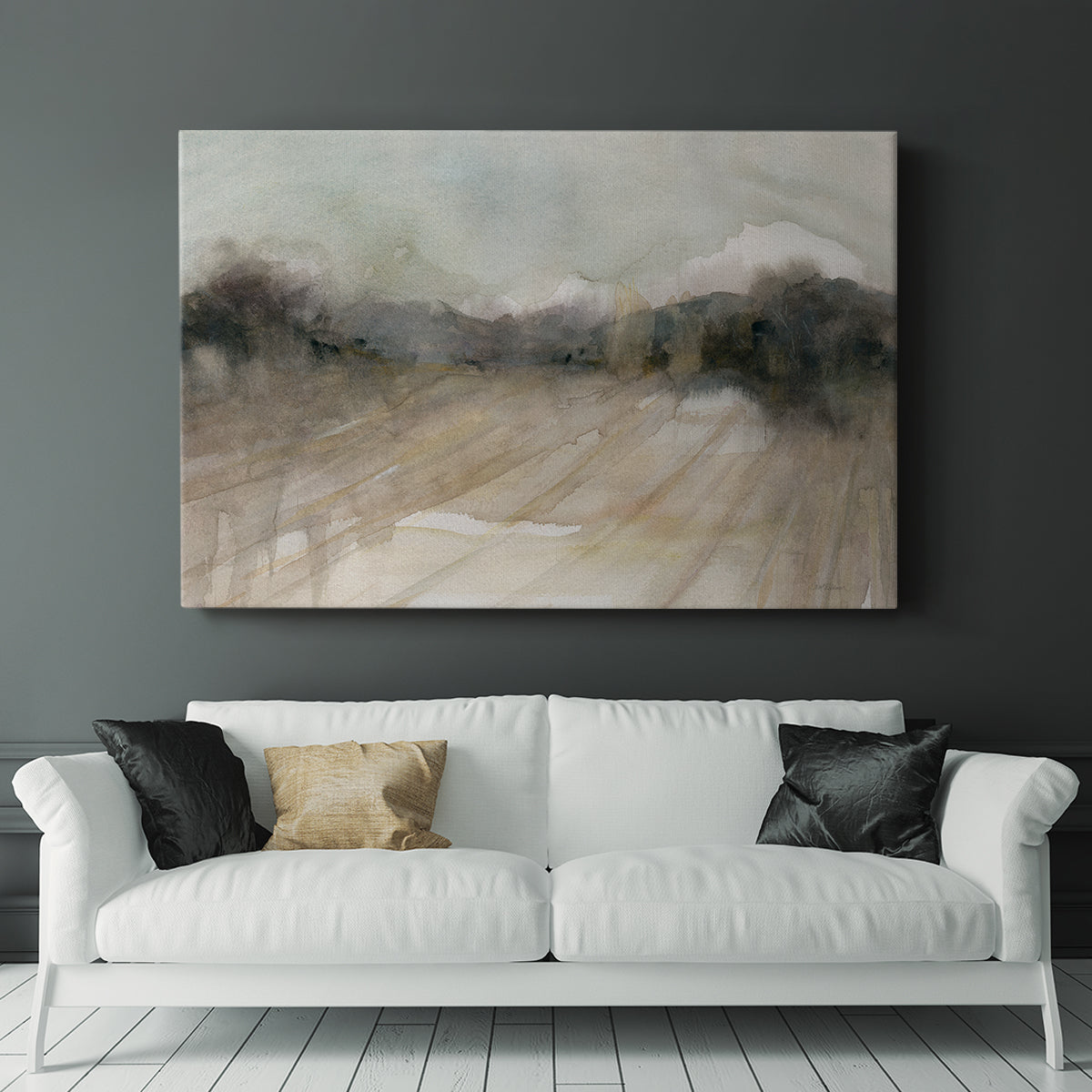 Abstract Field - Canvas Art Print