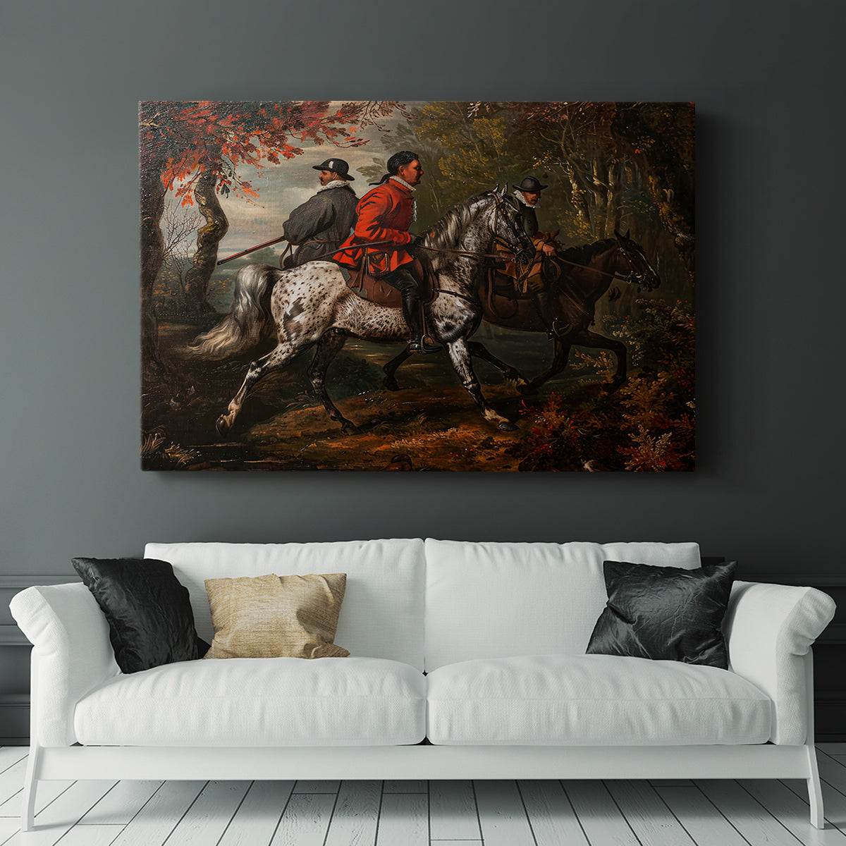 Vintage Hunt LXXVIII - Canvas Art Print