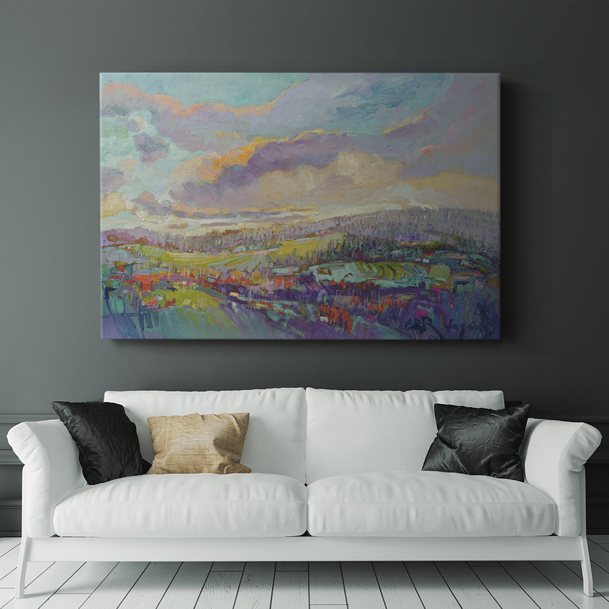 Land of Milk and Honey - Canvas Art Print