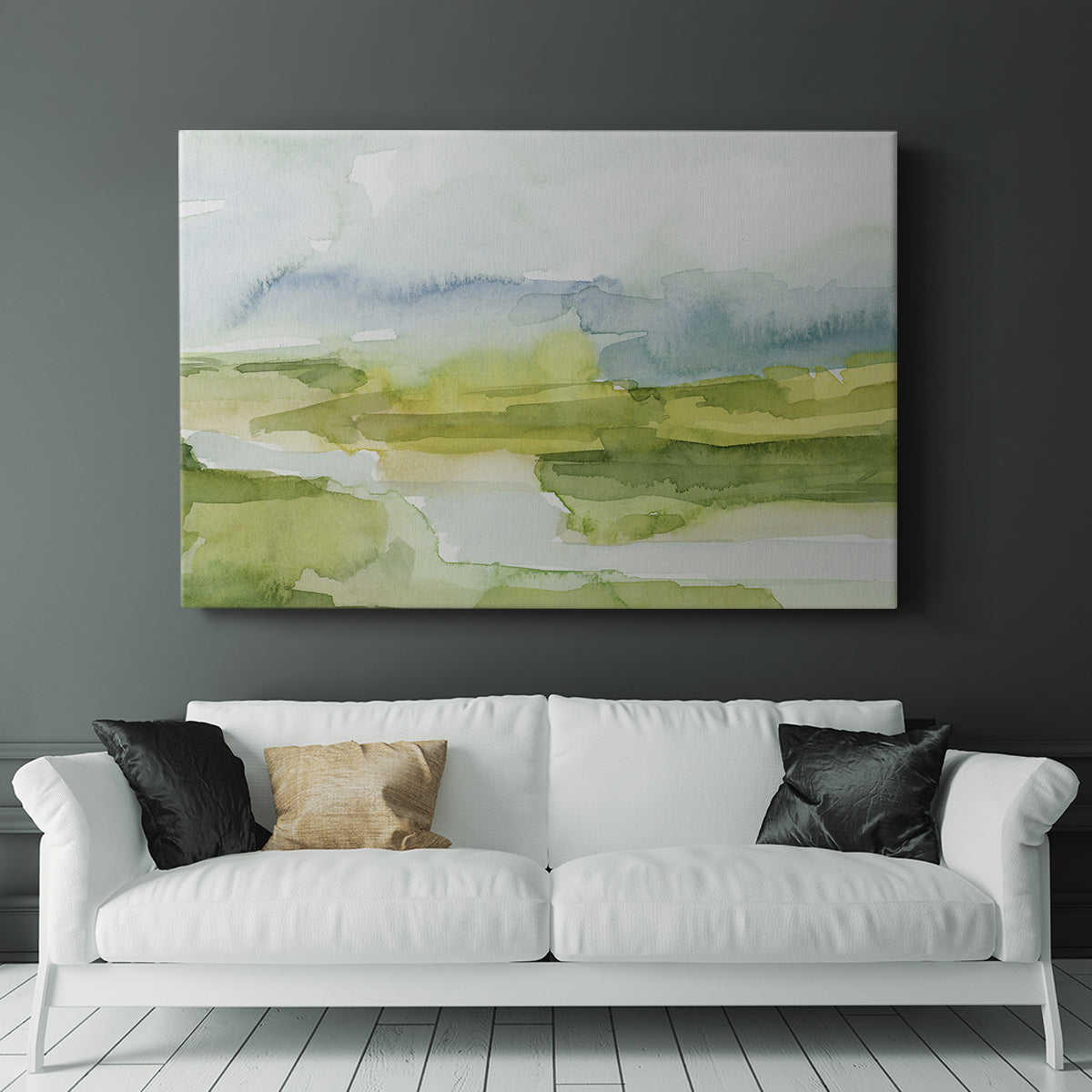 Watery Lowlands I - Canvas Art Print