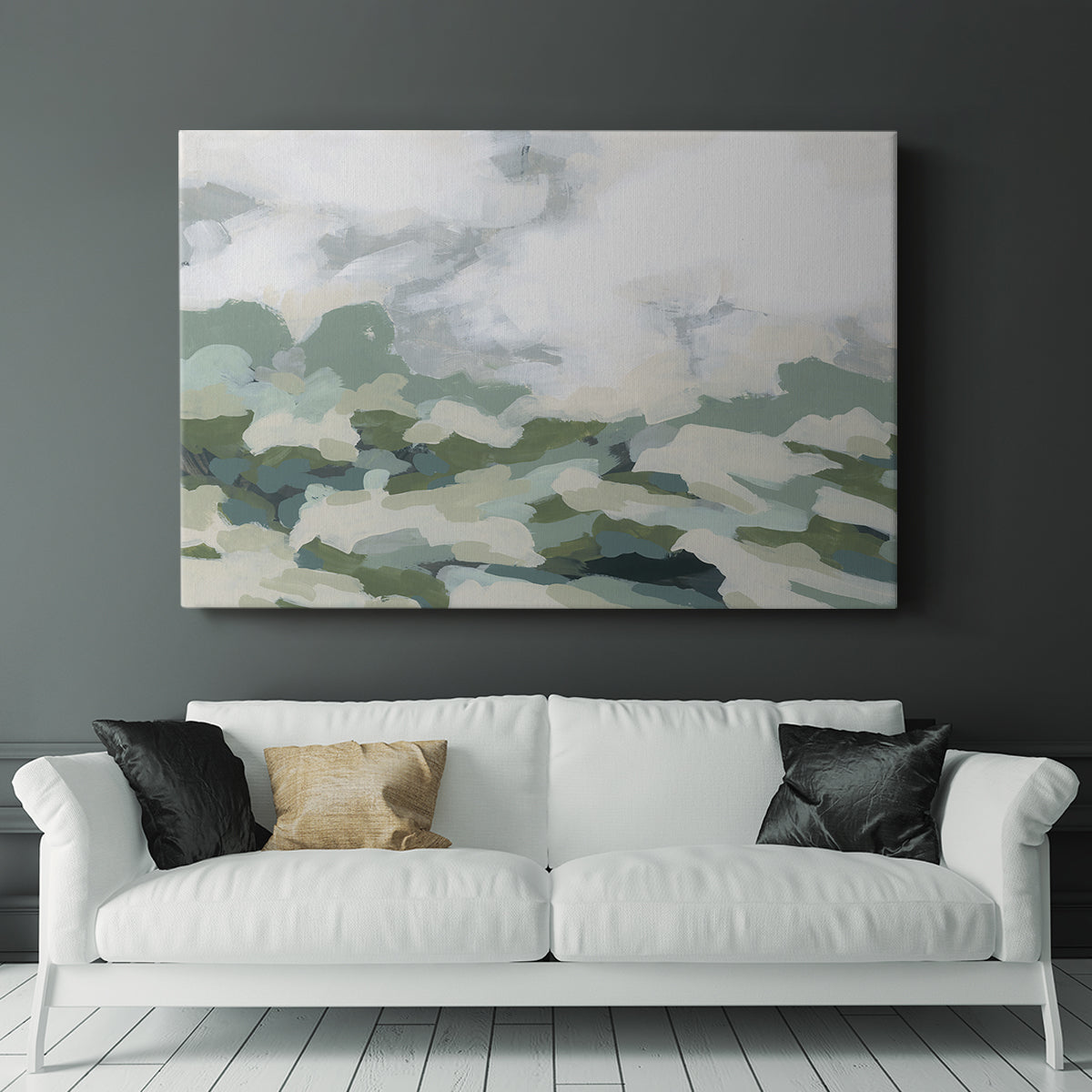 Verdant Hillside II - Canvas Art Print
