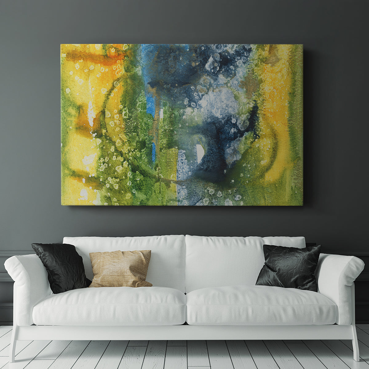 Aquatic Energy III - Canvas Art Print
