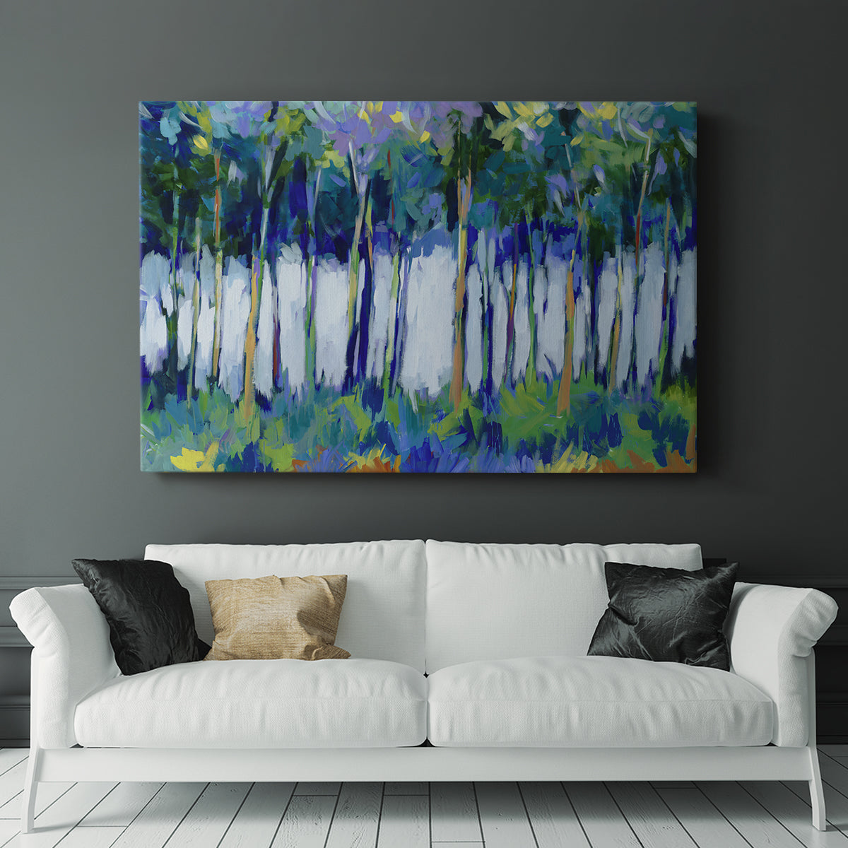 Light Through the Trees - Canvas Art Print