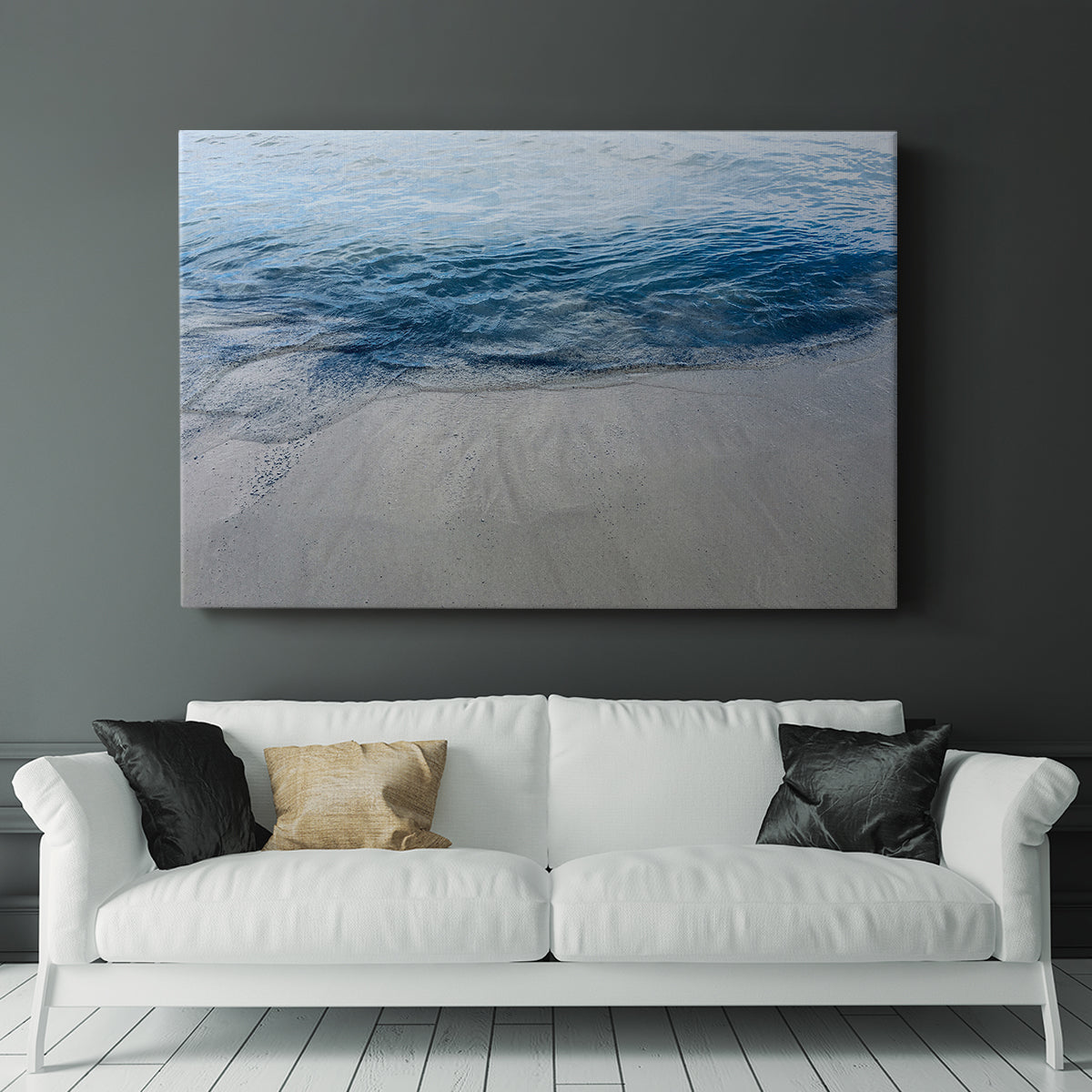 Aegean Blue Water - Canvas Art Print