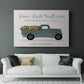 Farmers Market Truck - Canvas Art Print