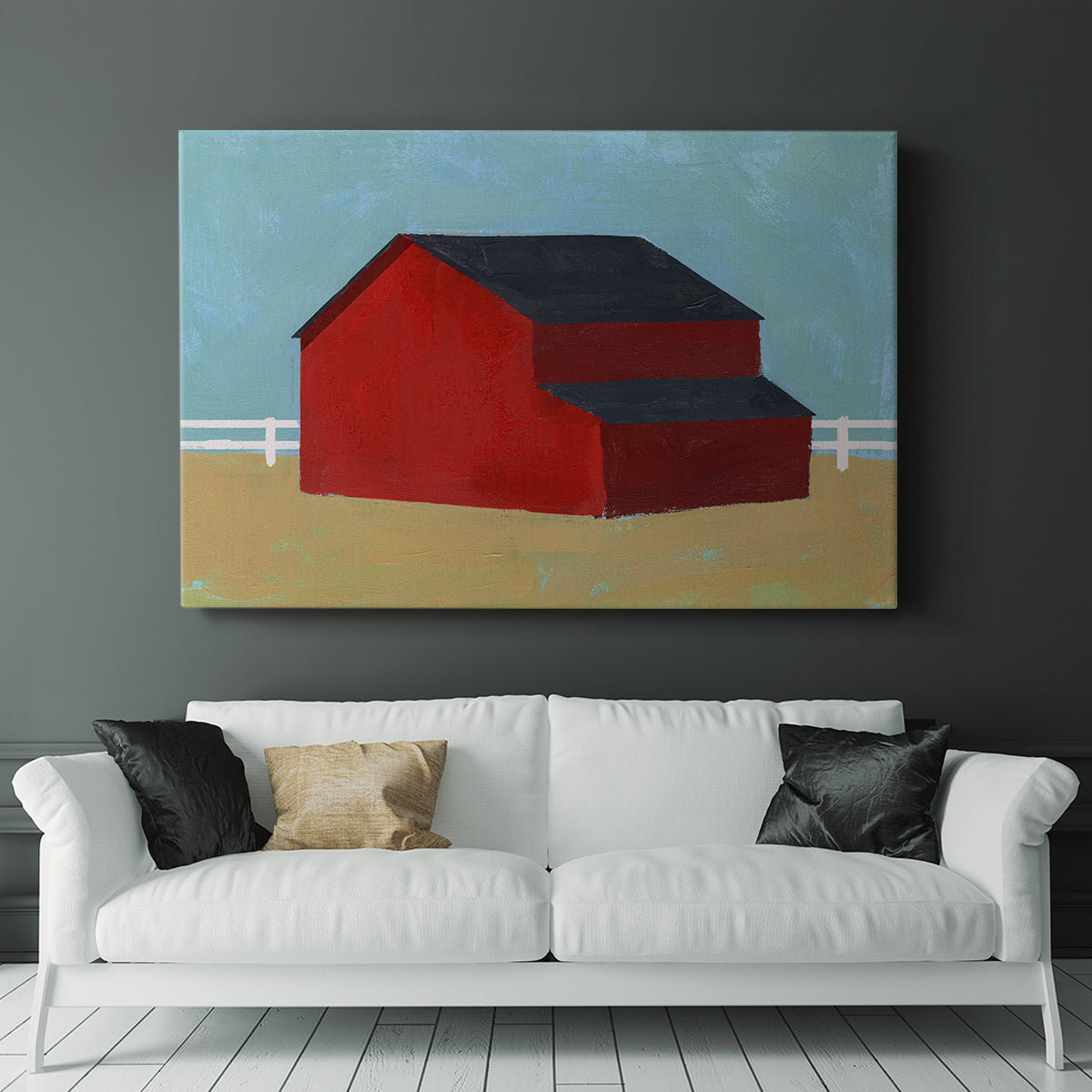 Big Red One II - Canvas Art Print