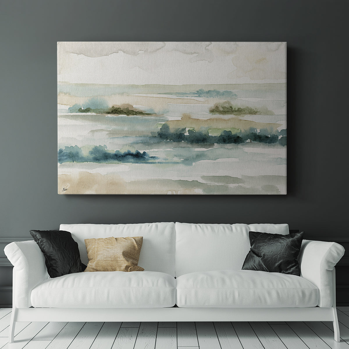 Pastel Panorama - Canvas Art Print