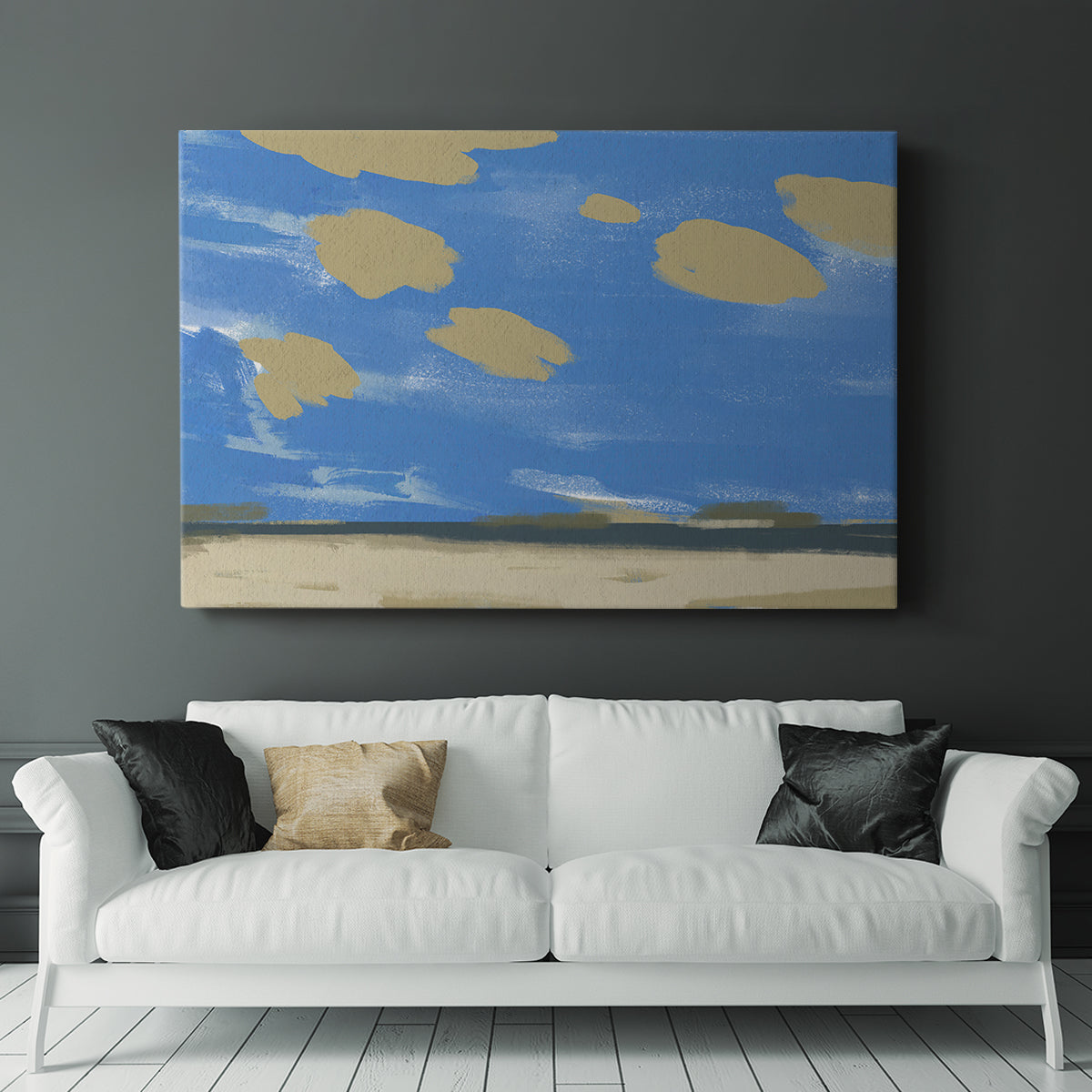 Textured Beachscape I - Canvas Art Print