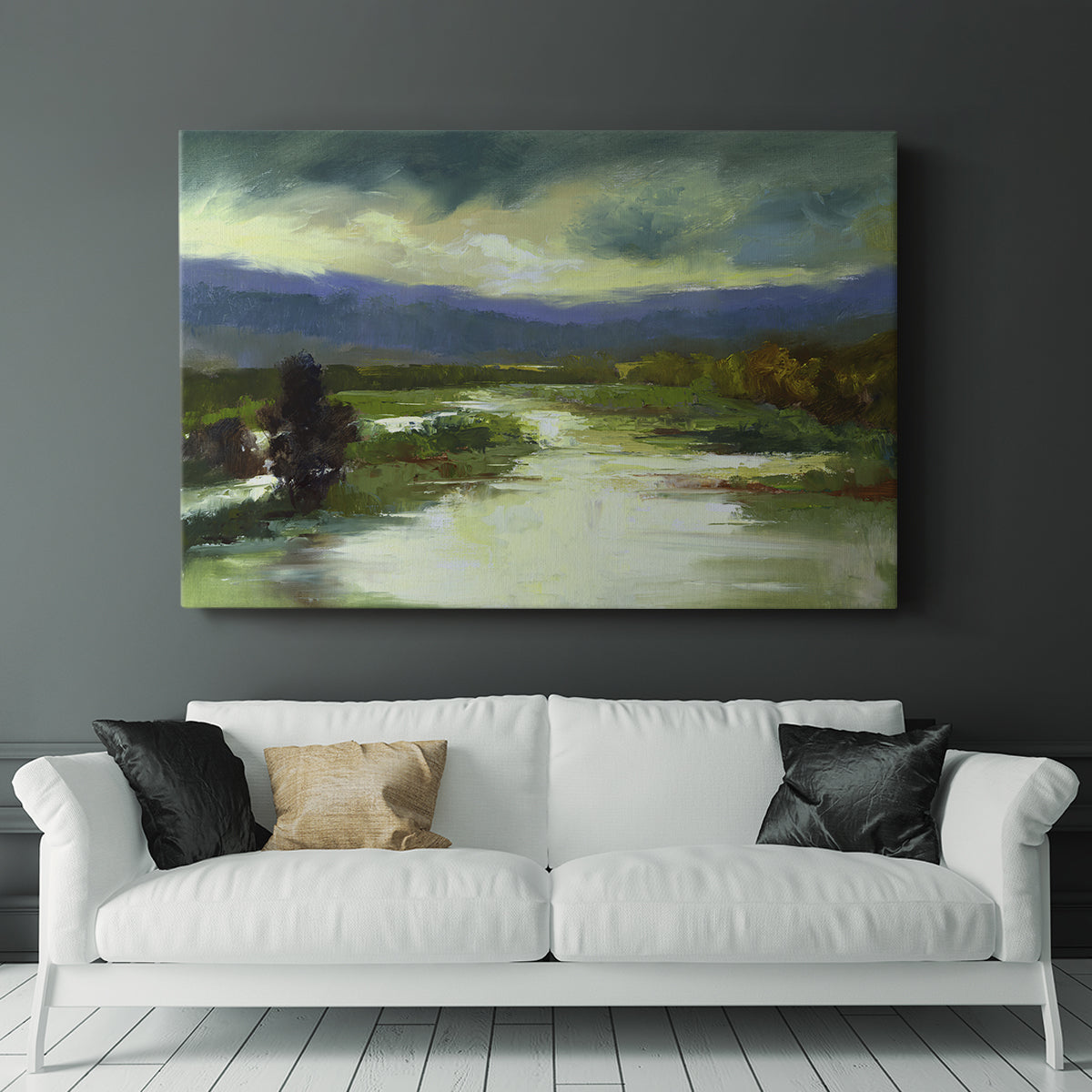 Mountain Meadow - Canvas Art Print