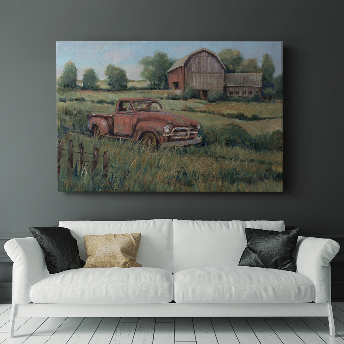 Rusting Away II - Canvas Art Print