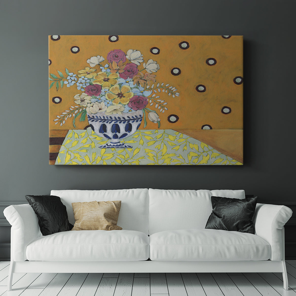Flowerscape I - Canvas Art Print
