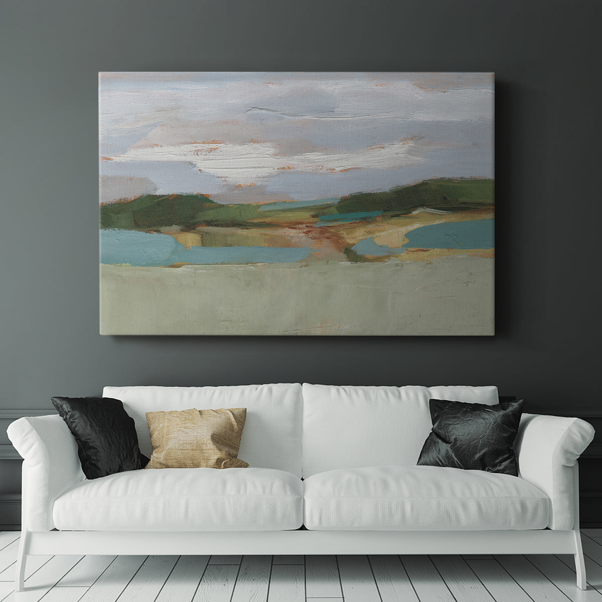 High Noon Vista Study II - Canvas Art Print