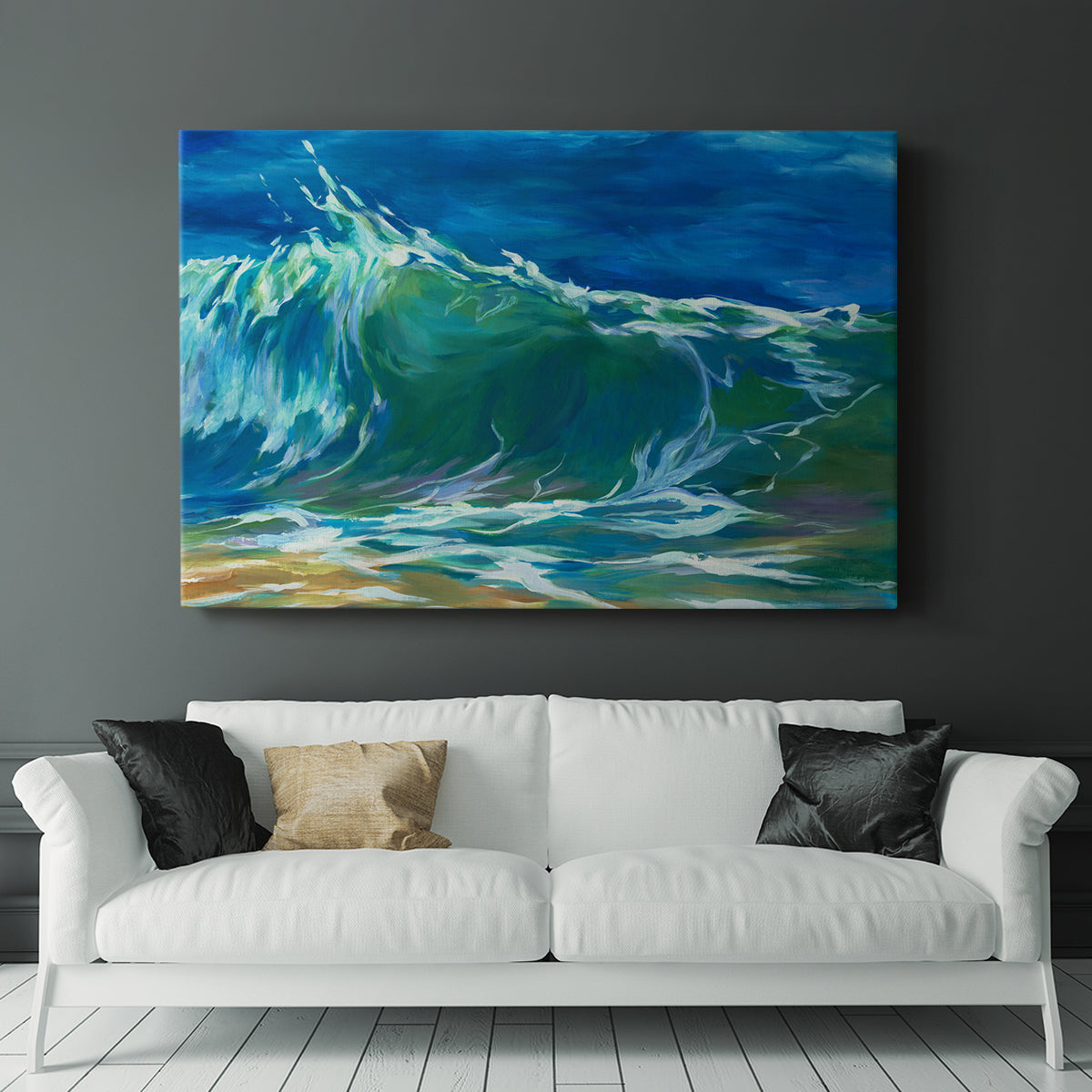 Green Flash - Canvas Art Print