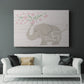 Floral Elephant - Canvas Art Print