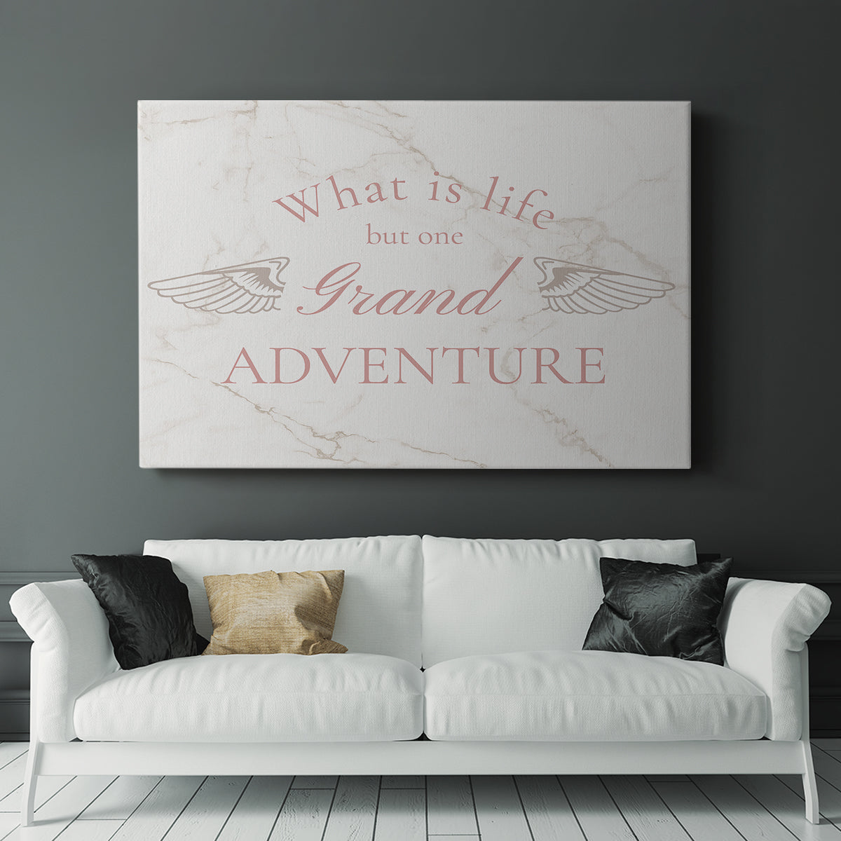 What is Life - Canvas Art Print