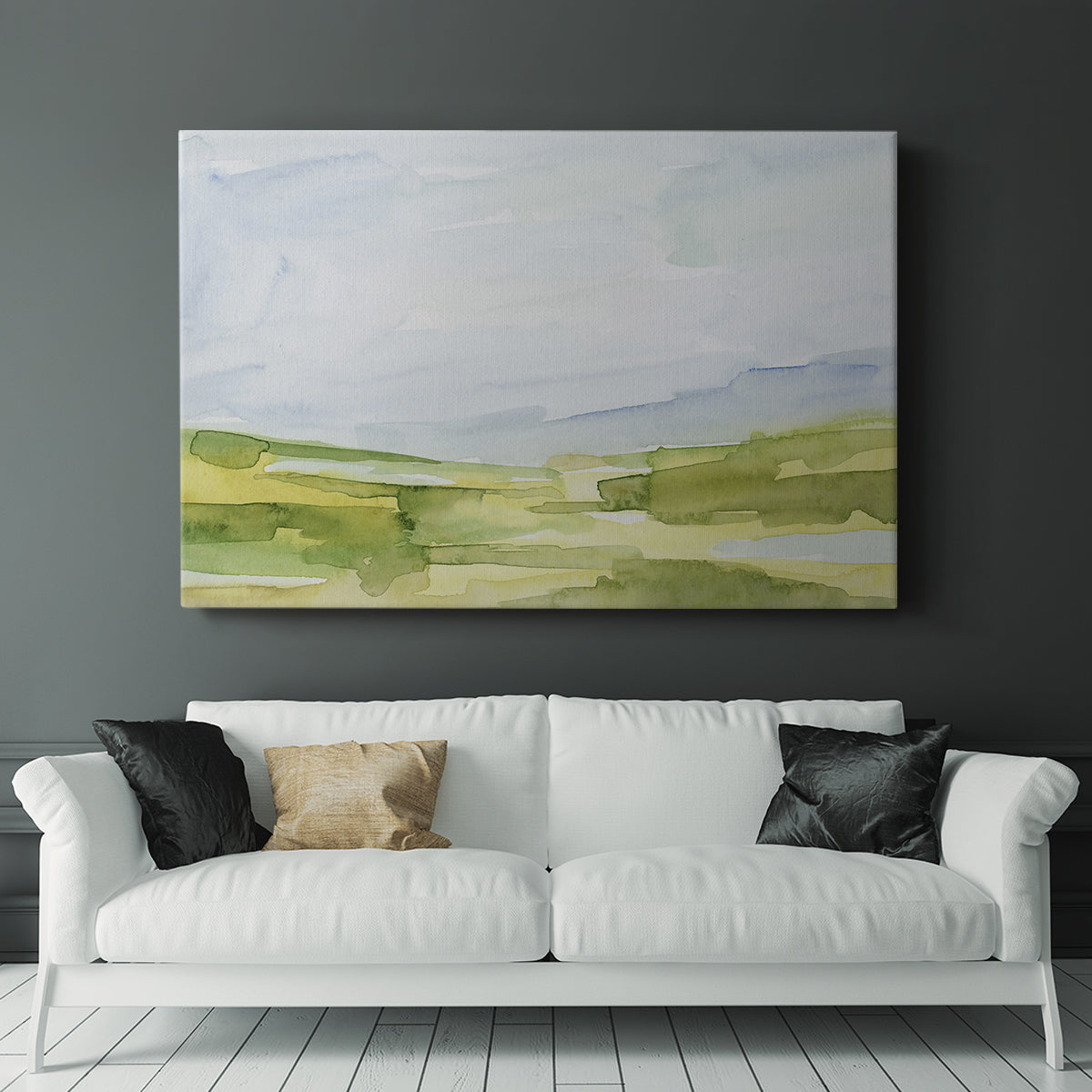 Watery Lowlands IV - Canvas Art Print